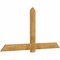 Ekena Millwork Eugene Rough Sawn Timber Gable Bracket, Western Red Cedar, 84"W x 42"H x 2"D x 6"F, 12/12 Pitch GBW084X42X0206EUG00RWR - alternate 3